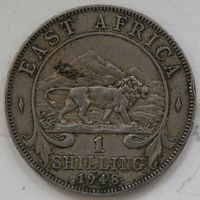 Британская Восточная Африка 1 шиллинг 1948 год РМ. А-9