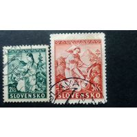 Словакия 1939 Народные мотивы \233фк\