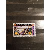 1972 Алжир авиация самолет авиапочта дорогая (5-4)