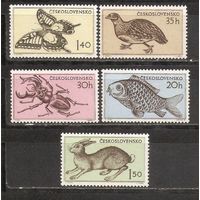 ФФ1 Чехословакия 1955 Фауна