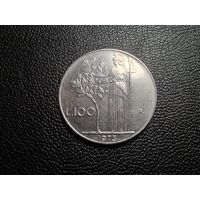 Италия 100 лир 1973
