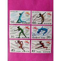 КНДР. Спорт. ( 6 марок ) 1992 года. 2-15.