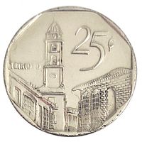 Куба 25 сентаво, 2006 UNC