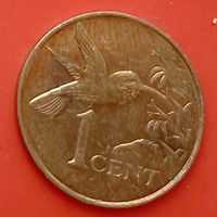 44-05 Тринидад и Тобаго 1 цент 2009 г.