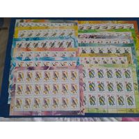 Беларусь 2006 стандарт птицы в листах