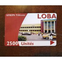 Телефонная карточка, Конго, 2500 юнит, 2002 год