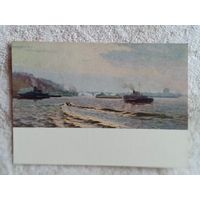 1954. Суздальцев. Волга