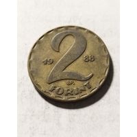 Венгрия 2 форинта 1988