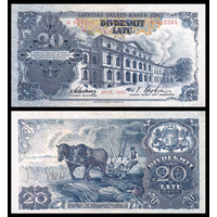 [КОПИЯ] Латвия 20 лат 1940г. водяной знак