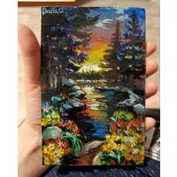 Картина, оргалит