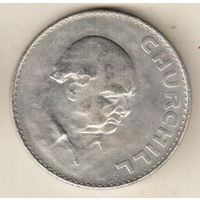 Великобритания 5 шиллинг 1965 Cэр Уинстон Черчилль