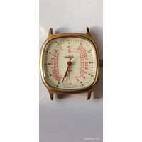 Редкие часы СССР ЧАЙКА медицинские докторские позолота