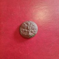 Пуговица РИА орёл на топарах нечастая