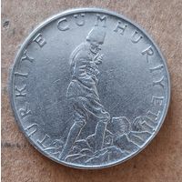 Турция 2.5 лиры, 1967 г., KM# 893.1