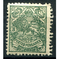 Персия (Иран) - 1903/04г. - лев, 3 Ch - 1 марка - MH [Mi 187]. #4-W1-129-A-1