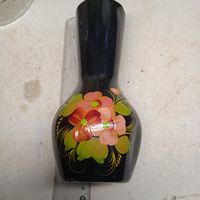 Ваза, кувшин СССР, алюминий, ручная роспись