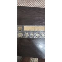 Набор монет 50 лет ВОР+жетон ,в банковской упаковке.