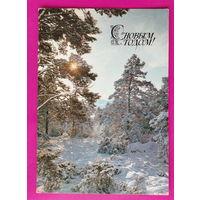 С новым годом! Чистая. 1978 года. Фото Лучинина. 2446.