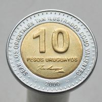 Уругвай 10 песо 2000