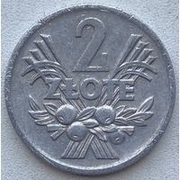 Польша 2 злотых 1973 г.