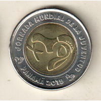 Панама 1 бальбоа 2019 Всемирный день молодёжи