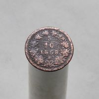 Австрия 5/10 крейцера 1858