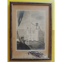 Фото большое в рамке, Польша, 1932 г. (без паспарту 23*17 см)