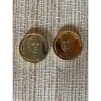 5 червонцев 2000, 2008 Путин и Медведев Цена за обе