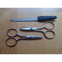 Ножницы TRUSETAL + пилка ZINGER