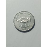 Уганда 200 шиллингов 2007 года .