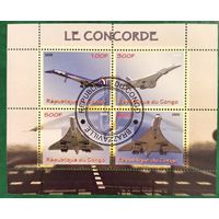 Конго 2009. Пассажирский самолёт Конкорд