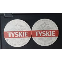 Подставка под пиво (бирдекель) TYSKIE.