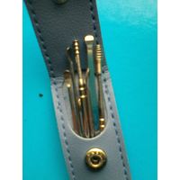 Портативный Набор для Чистки Ушей 6 в 1 - Многоразовый - В Чехле.