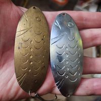 Блесна RUTELE РУТЕЛЕ  ТАУРАГСКИЙ ЗАВОД ЭЛЕМЕНТОВ ВЫЧИСЛИТЕЛЬНЫХ МАШИН ЛИТОВСКАЯ ССР любая на выбор поштучно