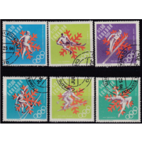 1968 Эквадор ЗОИ Гренобль Франция Хоккей Фигурное катание Лыжи серия