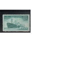 США-1946, (Мих.544),  *    , Флот, Корабль (одиночка)