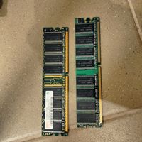 Оперативная память цена за 2 планки  RAM Nynix 512MB PC3200U 30330 DDR-DIMM