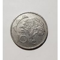 Намибия 10 центов, 1993