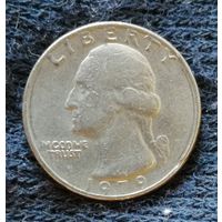 США квотер 1/4 доллара 1979 "Washington Quarter", "Филадельфия", KM# 164а