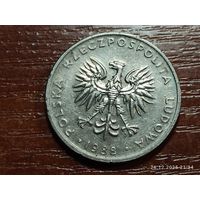 Польша 20 злотых 1988