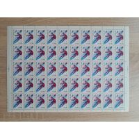 Лист 1988 г. "Калгари  - 1988" 15 к.