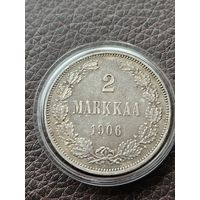 2 МАРКИ 1906 ФИНЛЯНДИЯ ВЕЛИКОЕ КНЯЖЕСТВО  . L