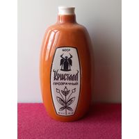 Бутылка штоф Кристалл прозрачный. БССР. МФЗ МФФЗ.