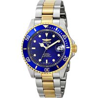 Часы Invicta Mako Pro Diver новые с автоподзаводом и жёлтым ротором. Механика. Водостойкость 200 м по ISO 22810.
