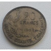 Франция 20 Франков, 1952  5-4-4