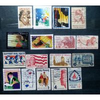 США\а122\ образование дети молодежь. набор 17шт