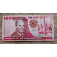 Werty71 Мозамбик 1000 метикал 1991 UNC банкнота