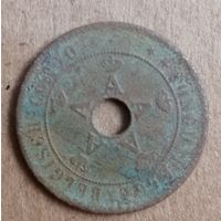 Бельгийское Конго 20 сантимов 1910 г., КМ# 19