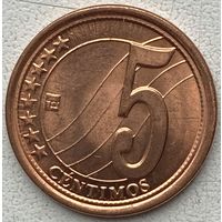 Венесуэла 5 сентимо 2009 г.