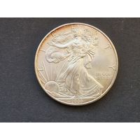 США 1 доллар 2008 г. Серебро 999, 1 унция.